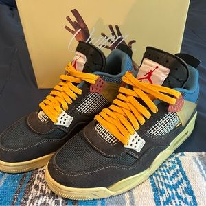 Air Jordan 4 x Union Collab Off Noir SP Size 13
